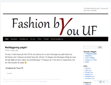 Tablet Screenshot of fashionbyyouuf.wordpress.com