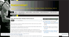 Desktop Screenshot of kinesiotherapyca.wordpress.com