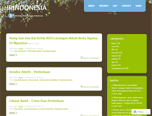 Tablet Screenshot of irindonesia.wordpress.com