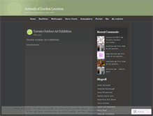 Tablet Screenshot of leverton.wordpress.com
