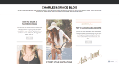 Desktop Screenshot of charlesgraceblog.wordpress.com