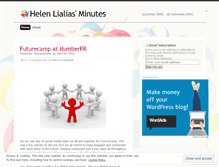 Tablet Screenshot of helenarachelle.wordpress.com