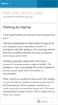 Mobile Screenshot of kenandjennylang.wordpress.com