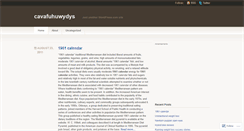 Desktop Screenshot of cavafuhuwydys.wordpress.com