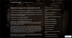 Desktop Screenshot of bitecreamandbandages.wordpress.com