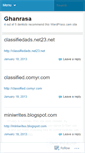 Mobile Screenshot of ghanrasa.wordpress.com