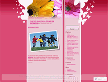 Tablet Screenshot of disprimerainfancia.wordpress.com