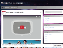 Tablet Screenshot of muzikstyle.wordpress.com