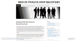 Desktop Screenshot of meninrecovery.wordpress.com