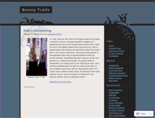 Tablet Screenshot of bunnygarden.wordpress.com