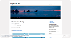 Desktop Screenshot of heyclick.wordpress.com