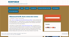 Desktop Screenshot of ermala.wordpress.com