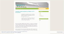 Desktop Screenshot of internetc13.wordpress.com