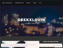Tablet Screenshot of geekxlovin.wordpress.com
