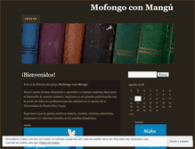 Tablet Screenshot of mofongoconmangu.wordpress.com