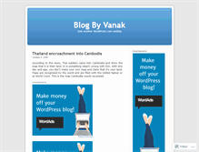 Tablet Screenshot of blogbykhmer.wordpress.com