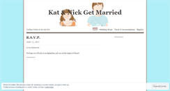 Desktop Screenshot of katandnick.wordpress.com