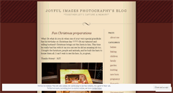 Desktop Screenshot of joyfulimagesphotography.wordpress.com