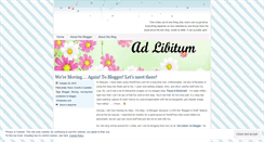 Desktop Screenshot of janeadlibitum.wordpress.com