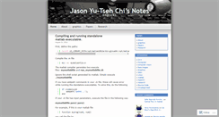 Desktop Screenshot of chi3x10.wordpress.com