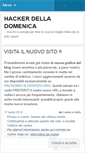 Mobile Screenshot of hackerdelladomenica.wordpress.com