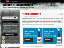 Tablet Screenshot of hackerdelladomenica.wordpress.com