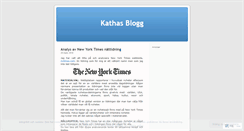 Desktop Screenshot of kathalund.wordpress.com