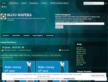 Tablet Screenshot of mapeka.wordpress.com