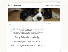 Tablet Screenshot of furryfriendsderby.wordpress.com