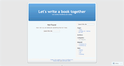 Desktop Screenshot of abookproject.wordpress.com