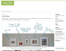 Tablet Screenshot of jessdean.wordpress.com