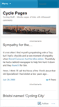 Mobile Screenshot of cyclepages.wordpress.com