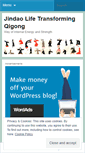 Mobile Screenshot of jindaolife.wordpress.com