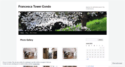 Desktop Screenshot of francescatower.wordpress.com