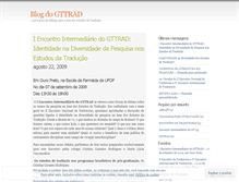 Tablet Screenshot of gttrad.wordpress.com