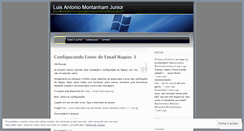 Desktop Screenshot of luismontanhamjr.wordpress.com