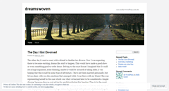 Desktop Screenshot of dreamswoven.wordpress.com