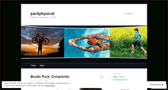 Desktop Screenshot of packphysical.wordpress.com
