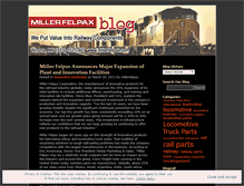 Tablet Screenshot of millerfelpax.wordpress.com