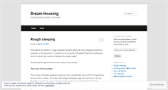 Desktop Screenshot of housingdreams.wordpress.com