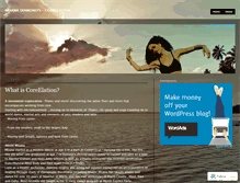 Tablet Screenshot of coreelation.wordpress.com