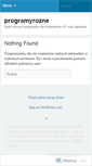 Mobile Screenshot of programyrozne.wordpress.com