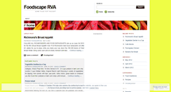 Desktop Screenshot of foodscaperva.wordpress.com