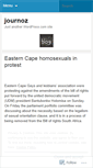 Mobile Screenshot of journoz.wordpress.com