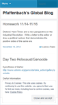Mobile Screenshot of pfaffglobal.wordpress.com