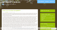 Desktop Screenshot of drmolly.wordpress.com