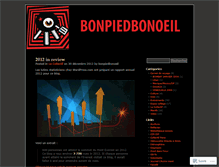 Tablet Screenshot of bonpiedbonoeil.wordpress.com