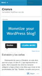 Mobile Screenshot of cronvs.wordpress.com