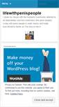 Mobile Screenshot of lifewithpenispeople.wordpress.com