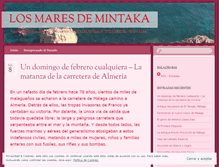 Tablet Screenshot of losmaresdemintaka.wordpress.com